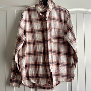 Men's Plaid Button-Down Shirt